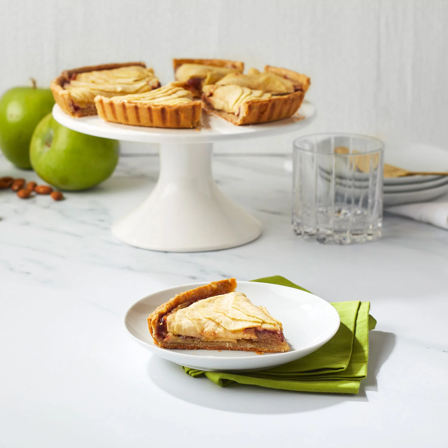 Apple Cranberry Frangipane Tart - Image 3