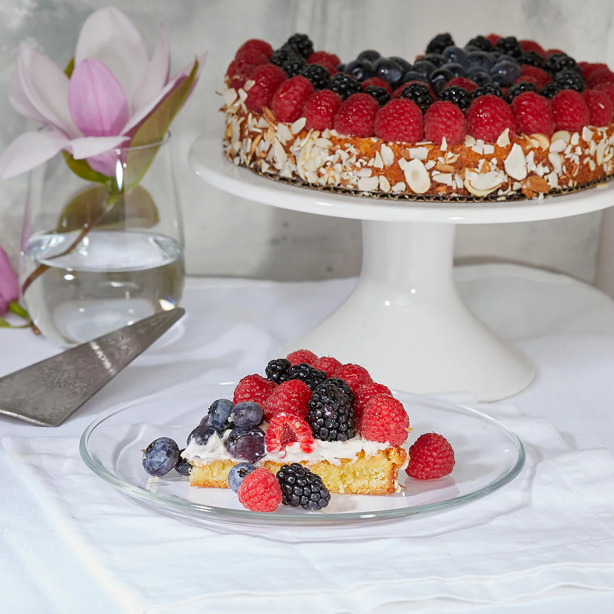 Flourless Almond Fruit Tart - Image 3